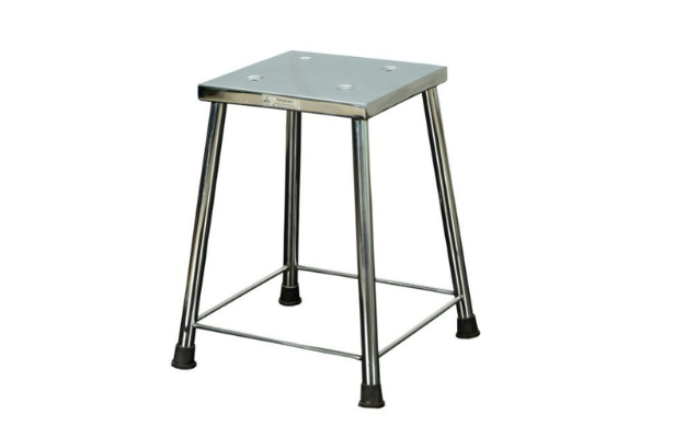 SS Square Stool